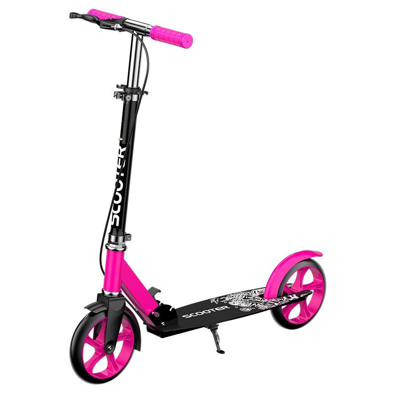 Children and Teens Adult Scooter Two-Wheeled Foldable