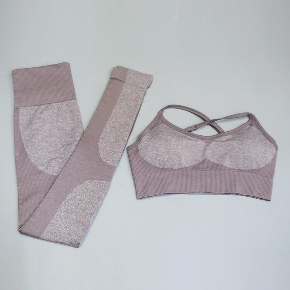 Yoga Pants Set Sport Suit Sports Bra Legging Set Fitness Yoga Set