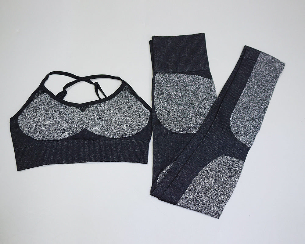 Yoga Pants Set Sport Suit Sports Bra Legging Set Fitness Yoga Set