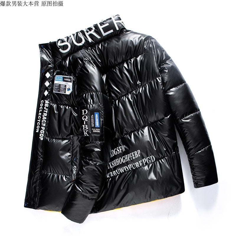 New Trend Warm Coat Mens Casual Zipper Jackets Outwear