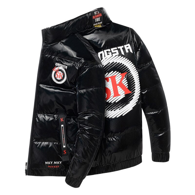 New Trend Warm Coat Mens Casual Zipper Jackets Outwear