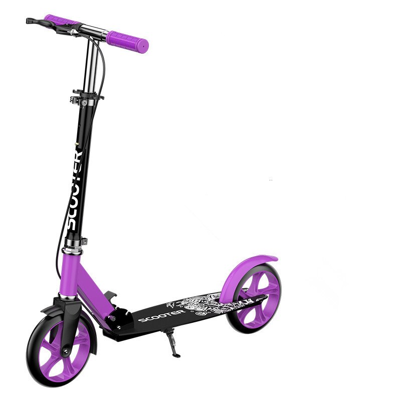 Children and Teens Adult Scooter Two-Wheeled Foldable