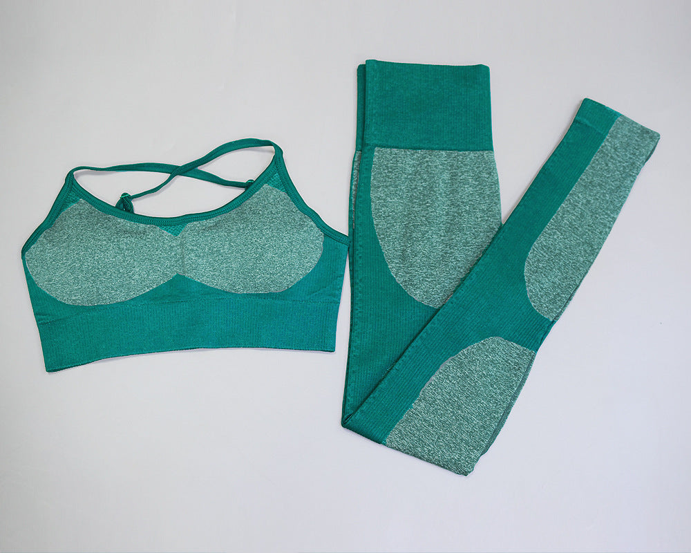 Yoga Pants Set Sport Suit Sports Bra Legging Set Fitness Yoga Set