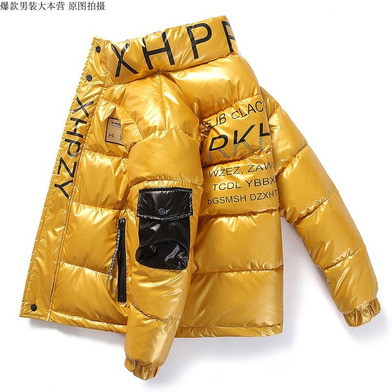 New Trend Warm Coat Mens Casual Zipper Jackets Outwear