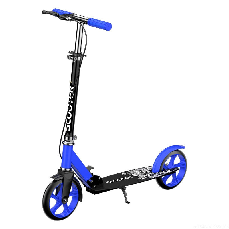 Children and Teens Adult Scooter Two-Wheeled Foldable