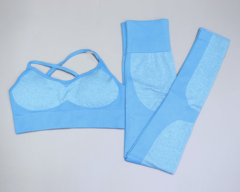 Yoga Pants Set Sport Suit Sports Bra Legging Set Fitness Yoga Set