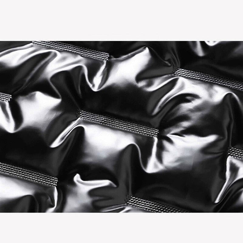 Black Jackets Outwear Men's Clothings Winter Hooded Parkas