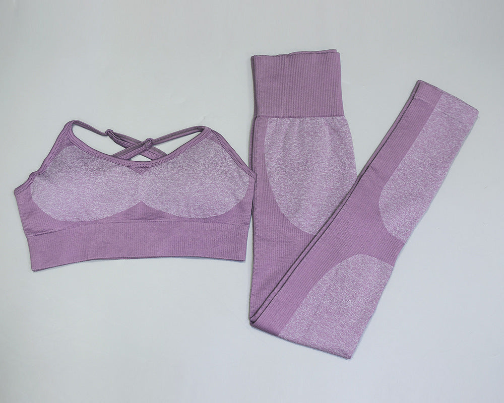 Yoga Pants Set Sport Suit Sports Bra Legging Set Fitness Yoga Set