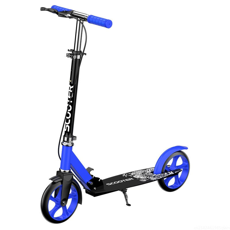 Children and Teens Adult Scooter Two-Wheeled Foldable