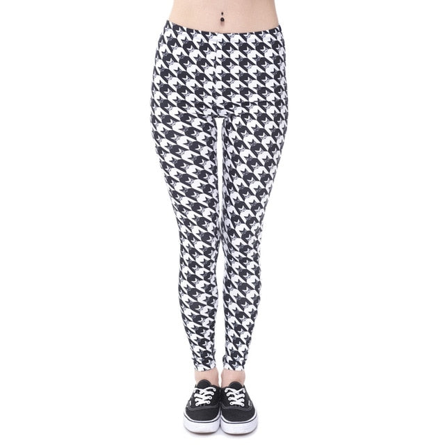 Aztec Round Ombre Printing legging Slim High Waist Leggings Woman Pants