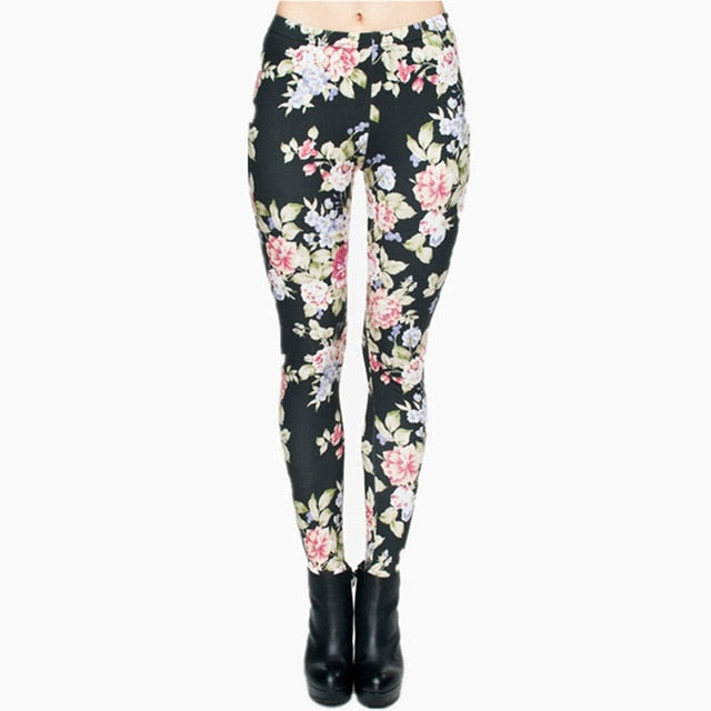 Aztec Round Ombre Printing legging Slim High Waist Leggings Woman Pants