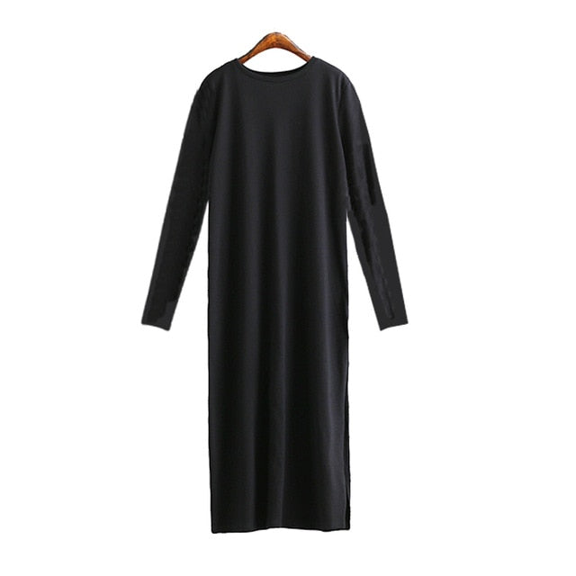 Maxi T Shirt Dress Women Summer Casual Beach Sexy Party Vintage Bodycon Boho Wrap Cotton Black Long Dresses Plus Size