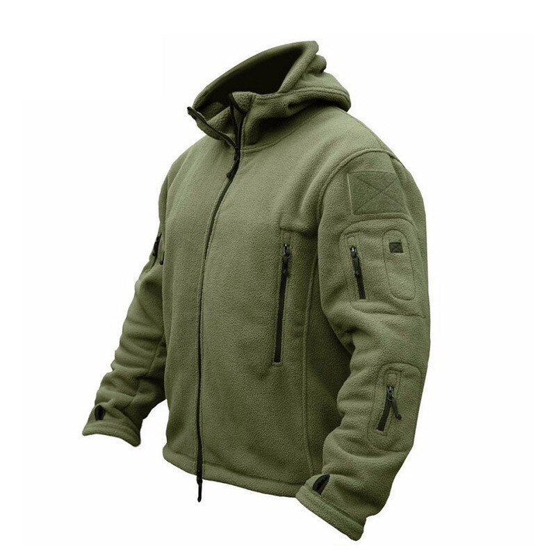 ZOGAA 2020 Casual Men Jackets Military Fleece Tactical Jacket Overcoat Outdoor Polartec Thermal Windbreaker Mens Jackets Coats