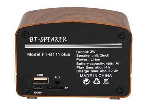 Wireless Speaker 4.1 Chip FM Radio TF Card Micro