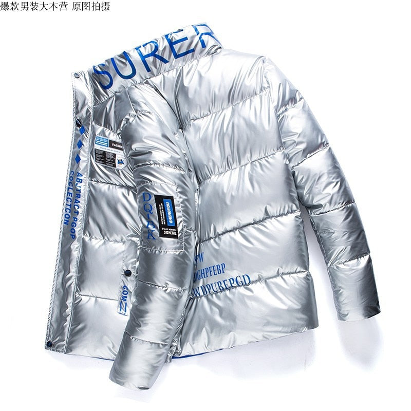 New Trend Warm Coat Mens Casual Zipper Jackets Outwear