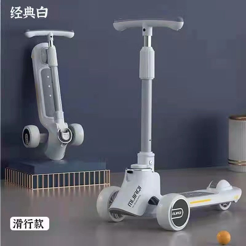 Children's Three-In-One Scooter Sit and Slide