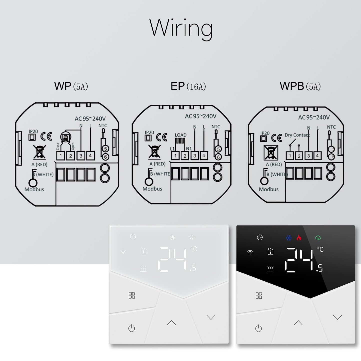 Smart Home Thermostat Wifi Temperature Controller